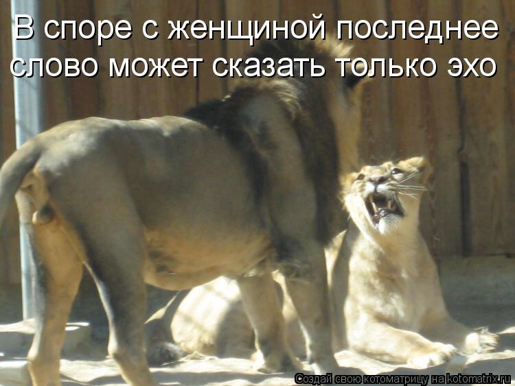 Почему за женщиной последнее слово Почему за женщиной последнее слово