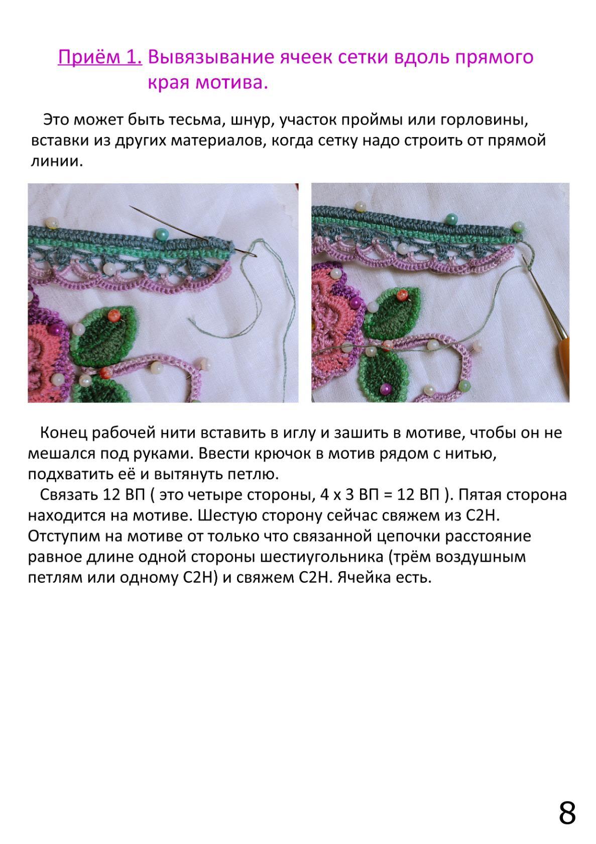Ирландское вязание соты Ирландское вязание соты