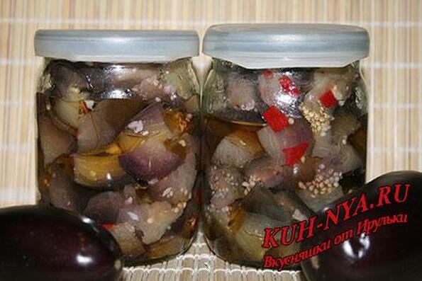 Маринованные баклажанов на зиму рецепты
