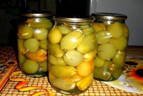 Помидоры зеленые маринованные рецепт