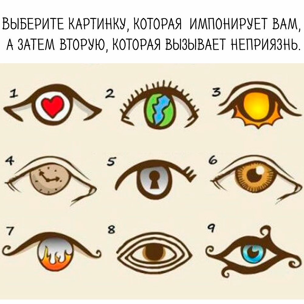 Забавные тесты в картинках, открытка