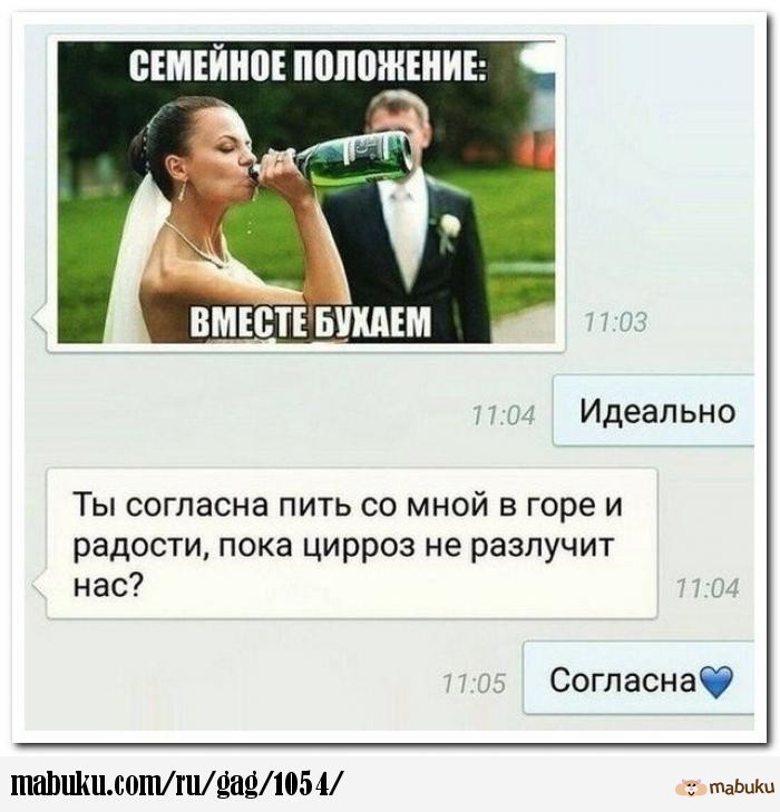 Картинки про семейное положение приколы